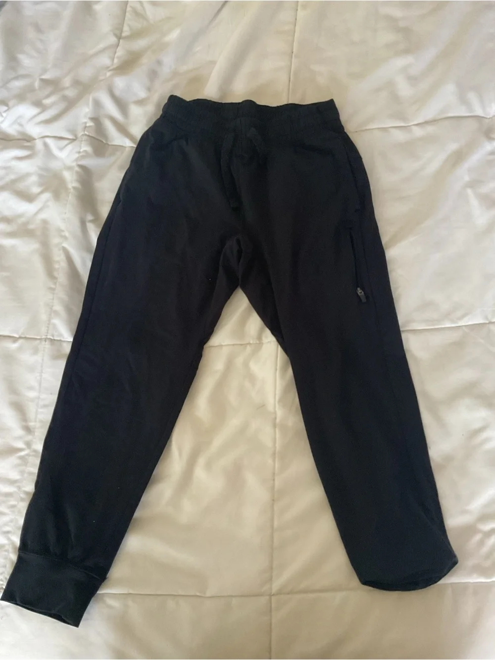 all in motion Black Kids Jogger Pants with Zip Pocket